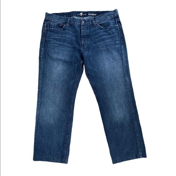 7 For All Mankind Standard Jeans - Picture 1 of 8
